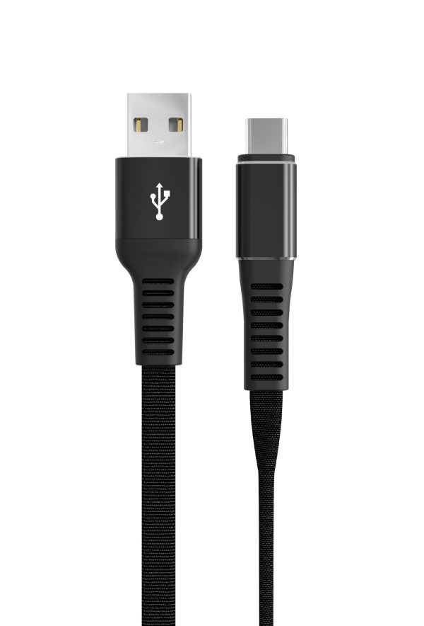 USB A to USB C data cable.