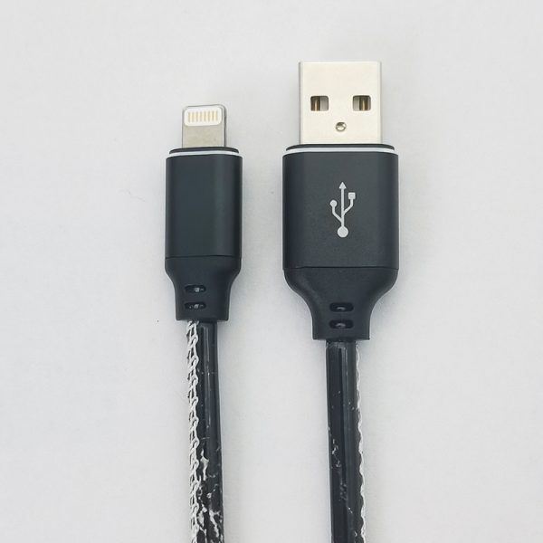 MFi certified Color nylon braided data Cable - Image 3