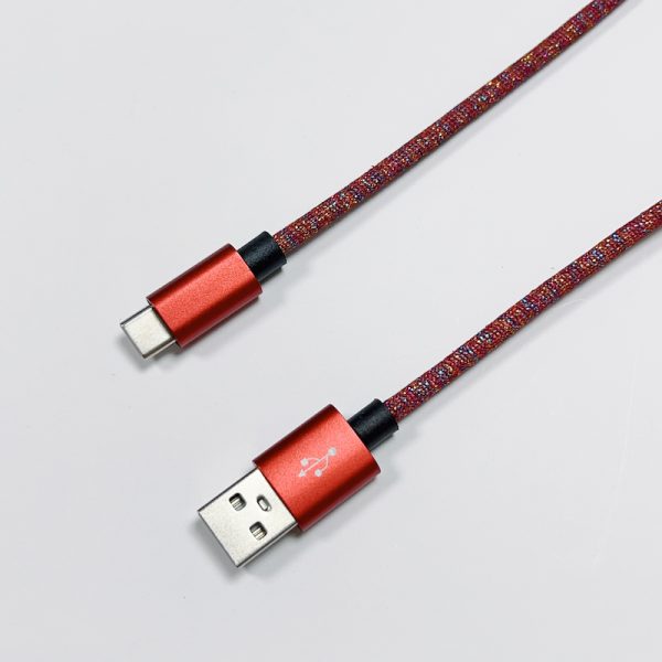 3A Type C Shiny Charging Data Cable - Image 2