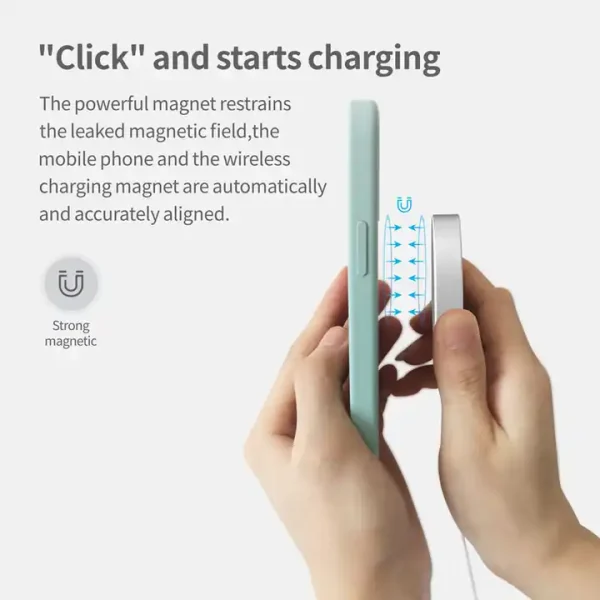 Apple MFi 15W magnetic wireless charger - Image 2