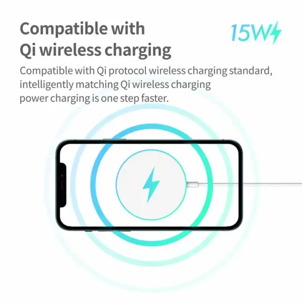 Apple MFi 15W magnetic wireless charger - Image 3