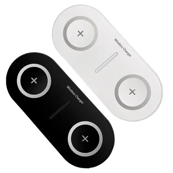 Qi 2 in 1 Wireless Charger