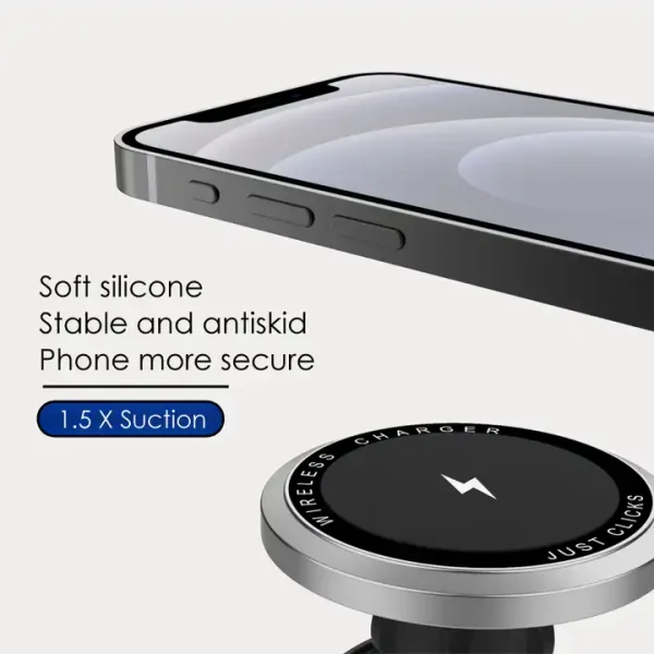 Magnetic wireless car charger - Image 3