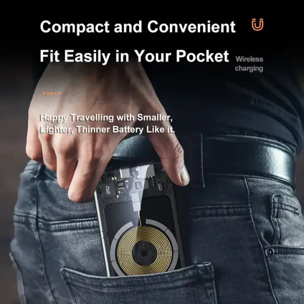 Transparent Fast Charging Portable 5000mah - Image 4