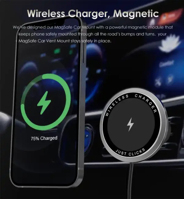 Magnetic wireless car charger - Image 7