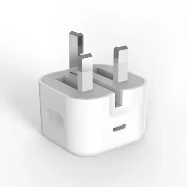 PD20W Wall Charger with UK foldable plug