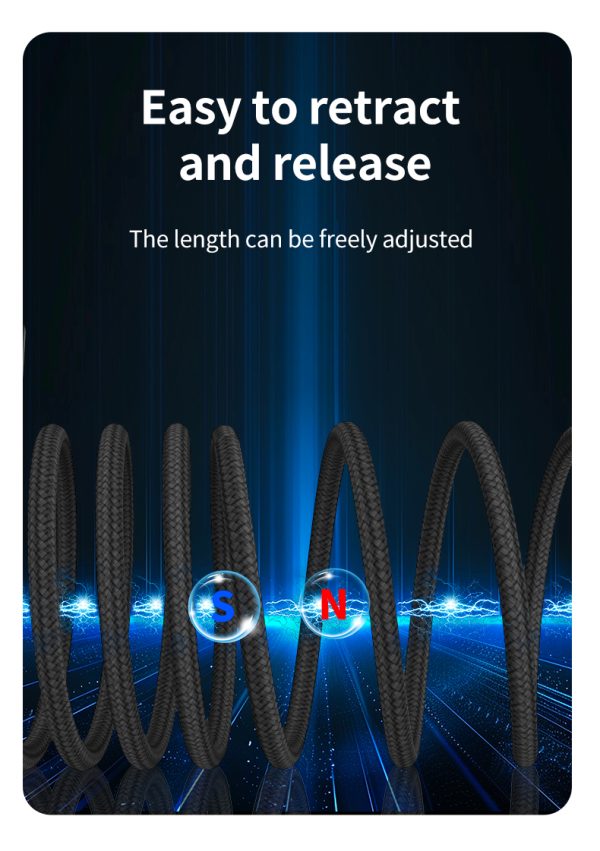 Fast Charging Data Display 5A Cable High Speed Transfer Black Metal Original Charger Cord Shell C189 Chip for iPhone/Tablet - Image 11